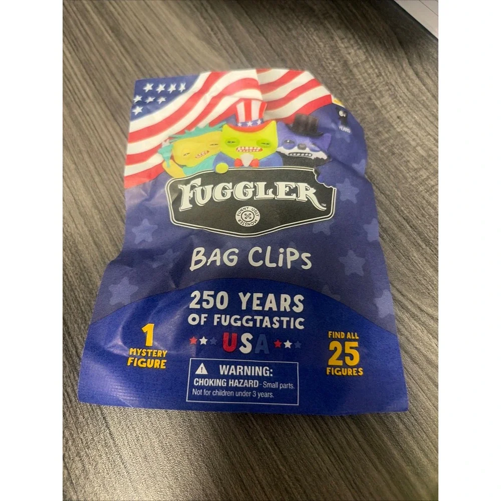 Fuggler Funny Ugly Monster Bag Clip 250 Years of Fuggtastic USA Mystery Bag
